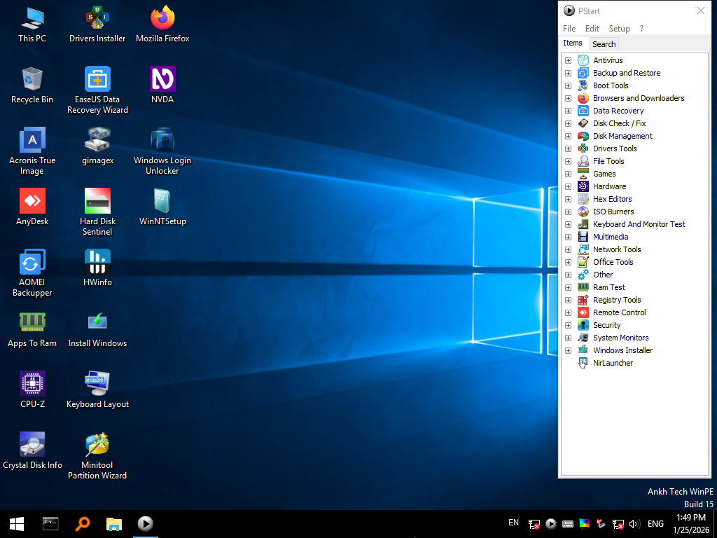 WinPE 10 Preview